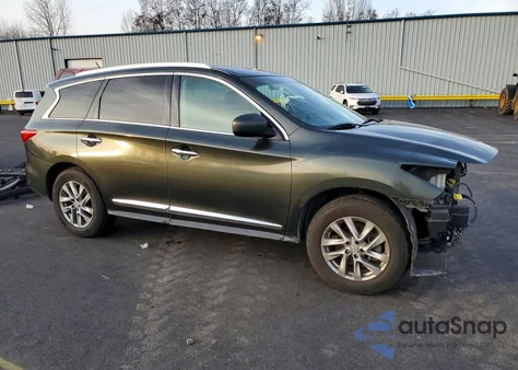 2013 Infiniti Jx35 z USA, uszkodzony, nr VIN 5N1AL0MM7DC341002